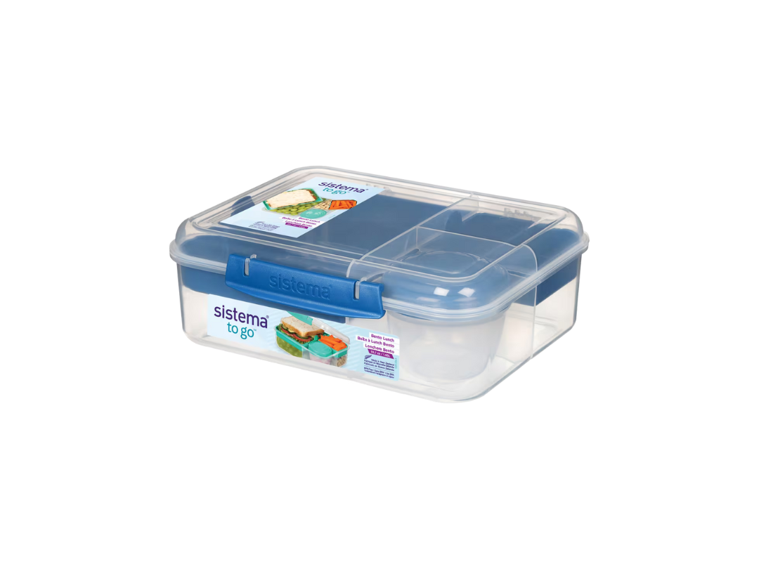 Buy Sistema 1.65L Bento Lunch TO GO™ Box + Yogurt Pot | in Qatar Buy Sistema 1.65L Bento Lunch TO GO™ Box + Yogurt Pot | in Qatar
